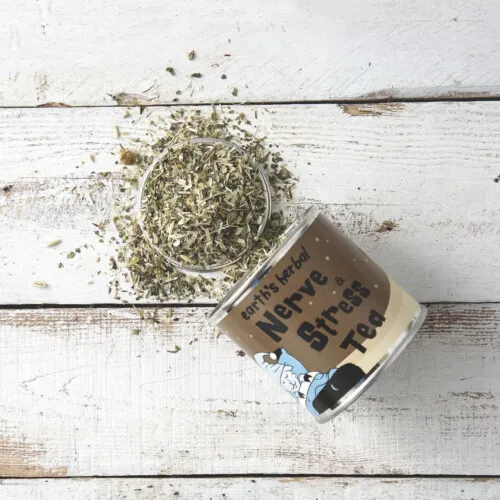 Earth's Herbal Nerve & Stress Tea One Tin @