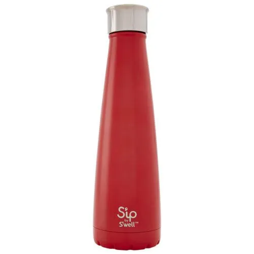 S'ip by S'well Water Bottle Chili Red 450ml 15oz