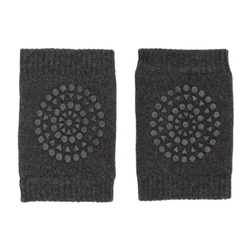 GoBabyGo Crawling Cotton Knee pads - Dark Grey One Size