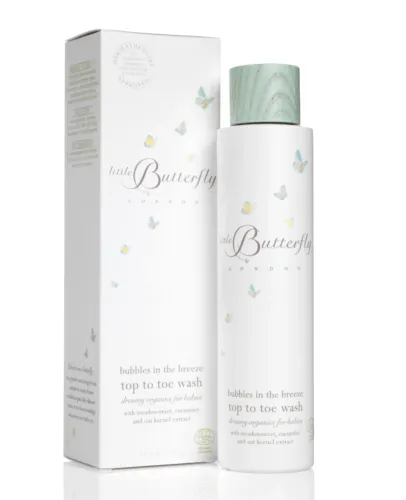Little Butterfly London Bubbles In The Breeze Top To Toe Wash 200ml