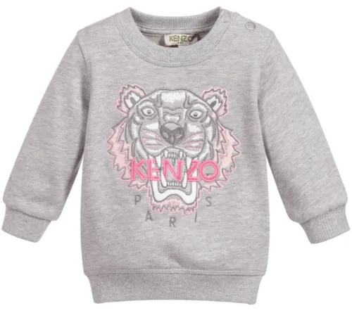 Kenzo Kids Baby Girls Logo Sweatshirt - 1A