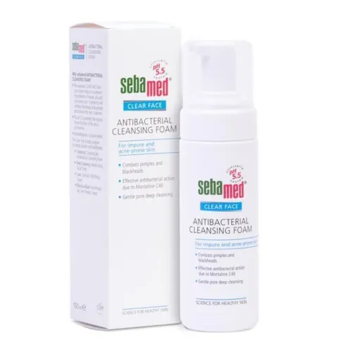 Sebamed Clear Face Antibacterial Cleansing Foam 150ml