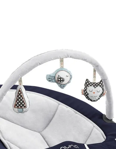 NUNA Leaf Toy Bar Silver