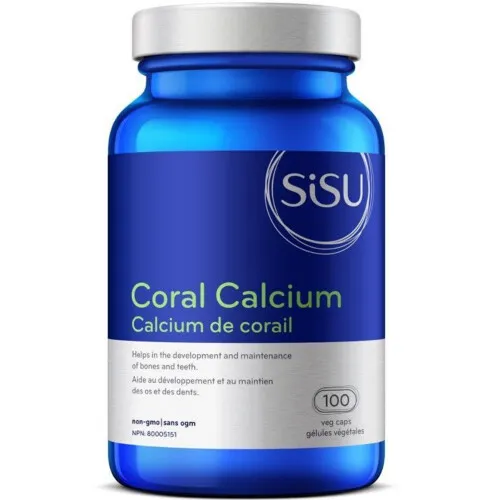 SISU Coral Calcium 100VegCaps****Discontinued*****