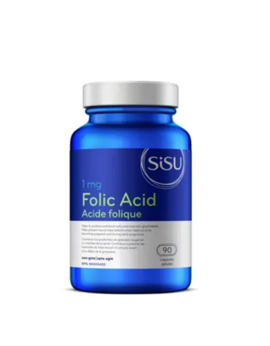 SISU Folic Acid 1mg 90 Capsules @