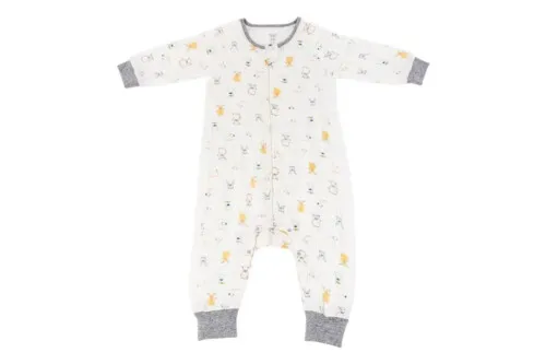 Nest Design Bamboo Pima Long Sleeve Sleep Suit 0.6 TOG - Ox-Standing! 18M-2.5T