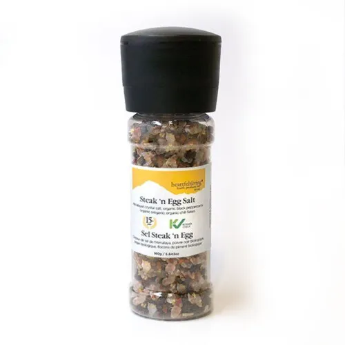 Heartfelt Living Himalayan Steak'n Egg Salt Grinder 160g