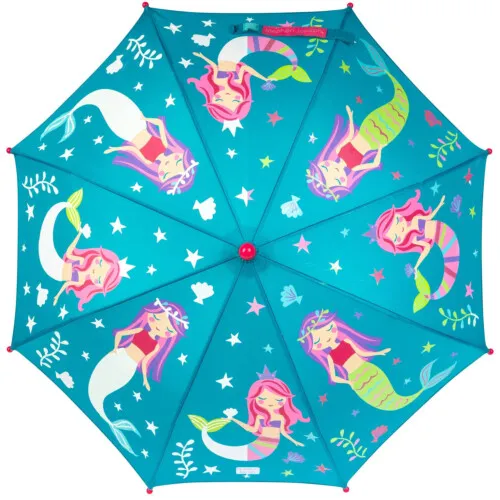 Stephen Joseph Changing Umbrella - Blue Mermaid Color