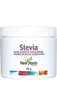 New Roots Stevia White Powder Concentrate 15G