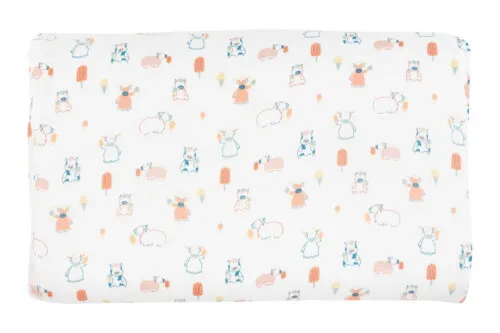 Nest Design Bamboo Toddler Pillow with Pillowcase - Summer Graze Small 45x30cm