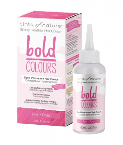 Tints of Nature Bold Colour Semi-Permanent Hair Colour - Pink 70ml