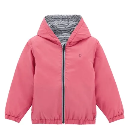 Petit Bateau Coupe-vent Reversible Jackets (Pink) 