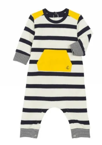 Petit Bateau Sleepsuit Combination Longue 