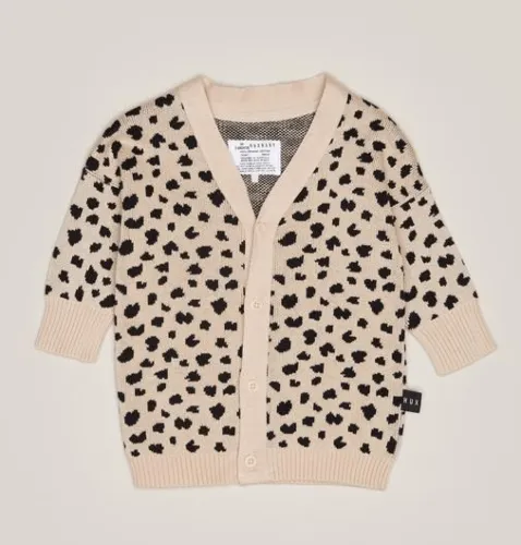 Huxbaby Freckle Knit Cardi - Camel 4 Year