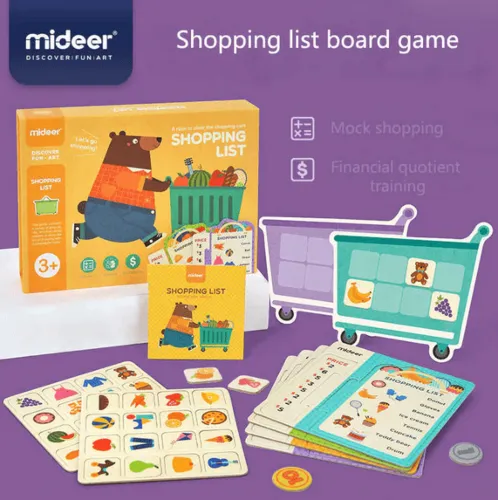 Mideer Shopping List 3+