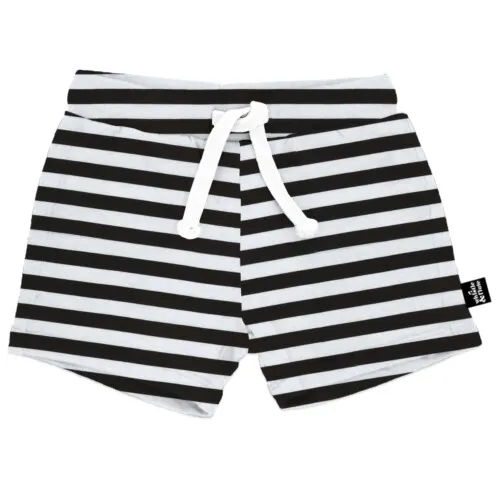 Whistle & Flute Bamboo Drawstring Shorts - Striped 