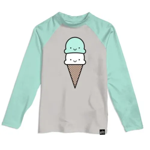 Whistle & Flute Kawaii Ice Cream Unisex Rashguard