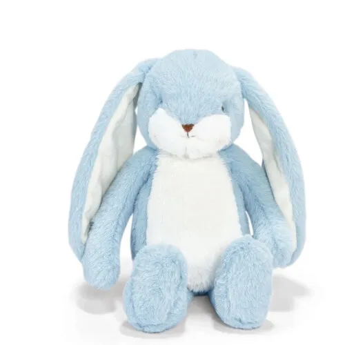 Bunnies By The Bay Little Nibble Floppy Bunny- Maui Blue 12"