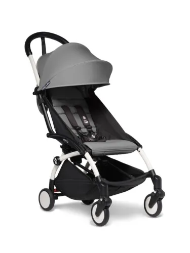 BABYZEN™ YOYO² Stroller Bundle (frame + color pack) - White with Grey
