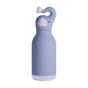 Asobu Insulated Stainless Steel Bottle with Straw - Elephant Bestie 460ml