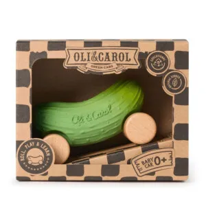 Oli & Carol Pepino The Cucumber Baby Car Toy