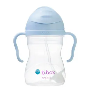 b.box Gelato Sippy Straw Cup 6m+ 240ml - Bubblegum