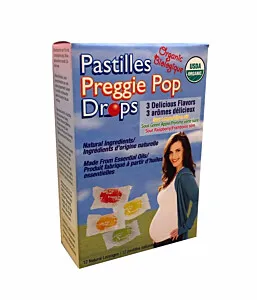 Preggie Pop Drops Organic 12 Lozenges