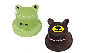 Luvali Sun Hat Frog & Bear