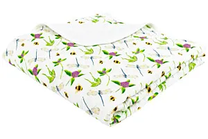 Nest Designs Bamboo Toddler Pillow with Pillowcase - Eric Carle Garden Flight 55x35cm