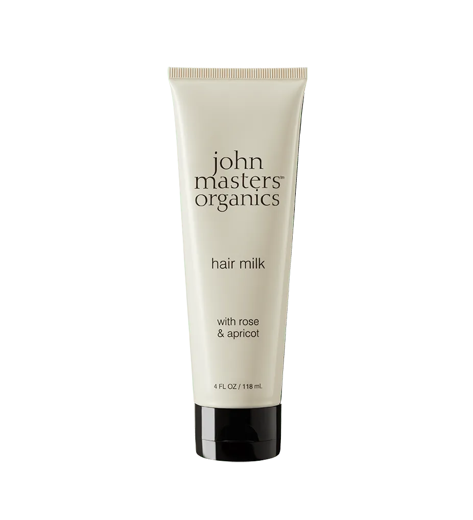 John Masters Organics Rose & Apricot Hair Milk 4 Oz 118ml