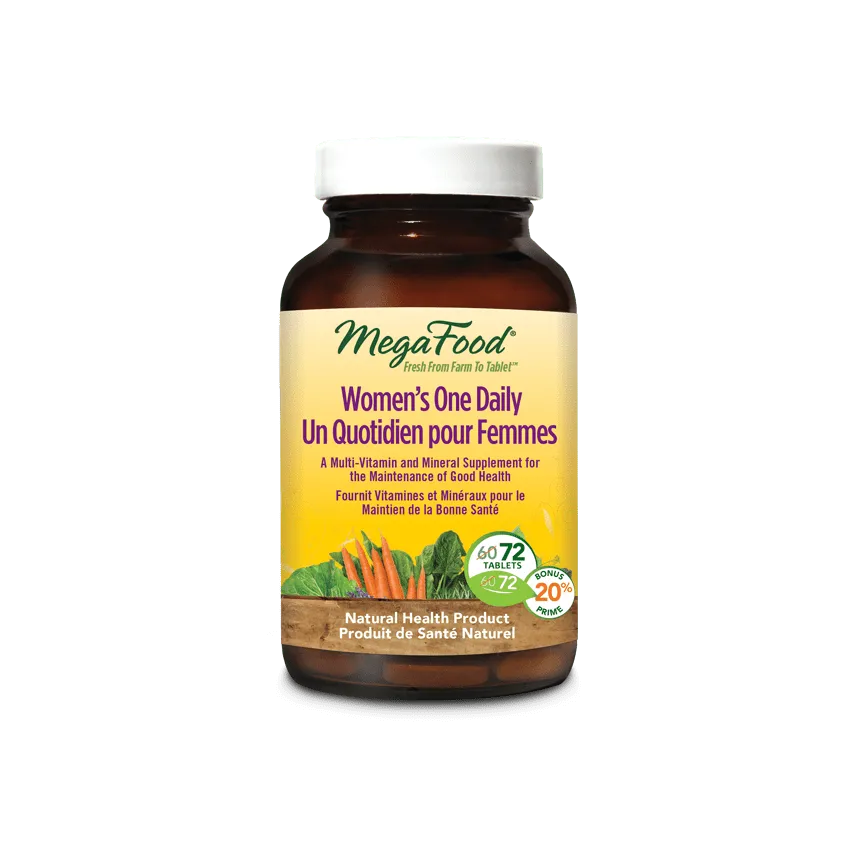MegaFood Women's One Daily 72 Tablets @