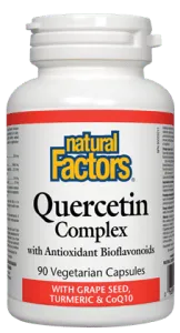 Natural Factors Quercetin Complex 90 Capsules