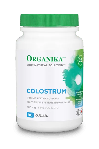 Organika Colostrum 500mg 90 Capsules