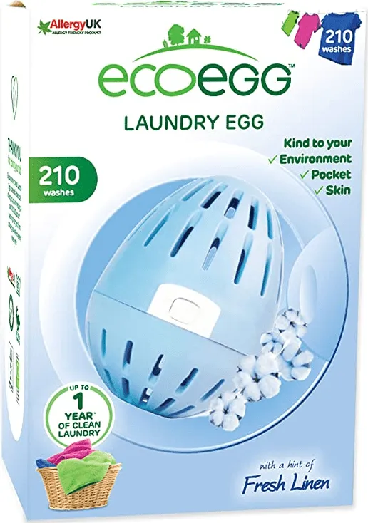 Ecoegg Laundry Egg 210 Washes - Fresh Linen Scent