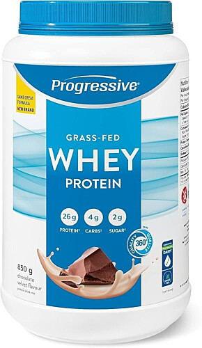 Progressive Grass Fed Whey Protein Chocolate Velvet 850g