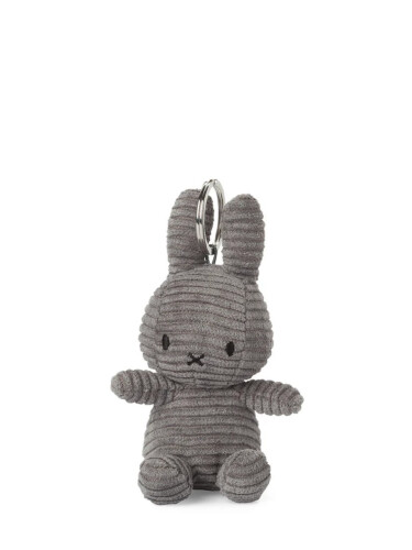 Bon Ton Toys Miffy Keychain Corduroy Grey 10 cm - 4"