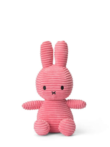 Bon Ton Toys Miffy Sitting Corduroy Bubblegum Pink - 23cm - 9''