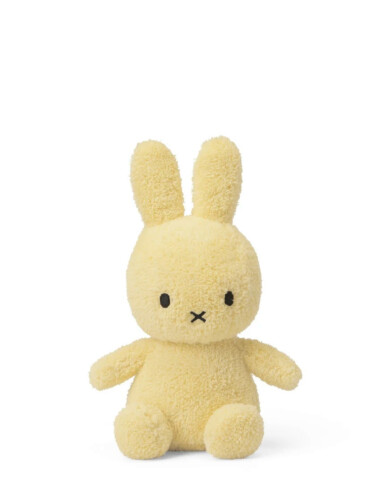 Bon Ton Toys Plush Miffy Sitting Terry Light Yellow - 23cm - 9''