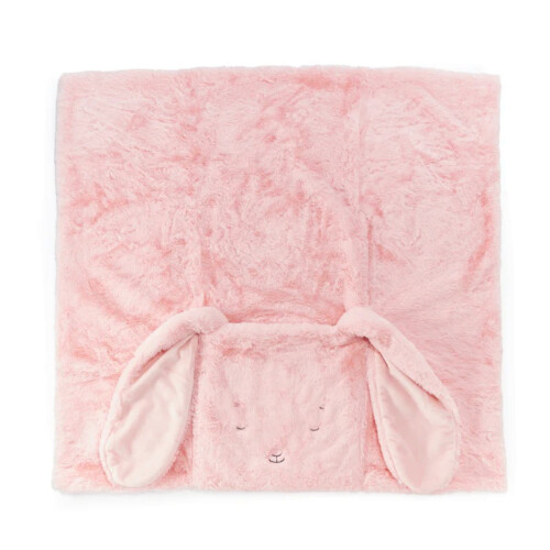 Bunnies By The Bay Blossom Tuck Me In Blanket 28" x 28"