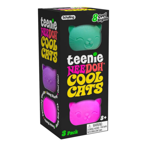NeeDoh Teenie Cool Cats - Surprise Me (Random Color)