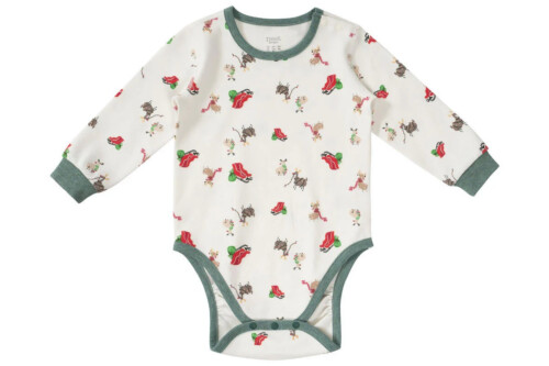 Nest Designs Long Sleeve Onesie - Sleigh All Day - 12M-18M