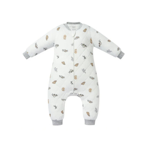 Nest Designs Quilted Long Sleeve Romper - Safawhee! - 12M-18M