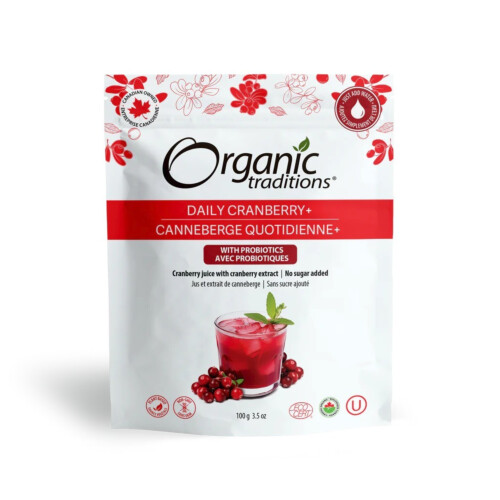 Organic Traditions Daily Cranberry+ 100g 3.5oz