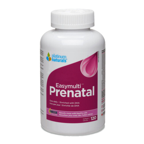 Platinum Naturals Easymulti Prenatal 120 Softgels @