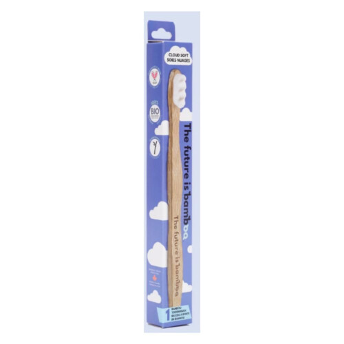 The future is bamboo Cloud Brush Bamboo Toothbrush