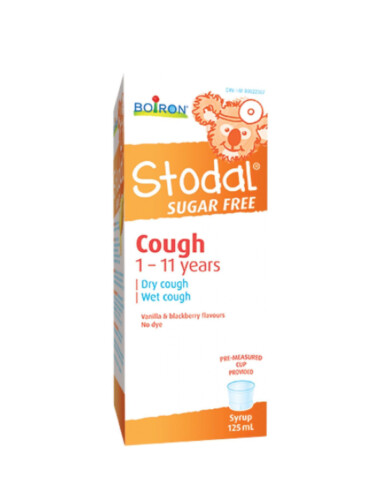 Boiron Stodal Children's Cough Syrup Sugar Free 125ml #