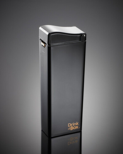 Drink in the Box -Black 12oz 355ml