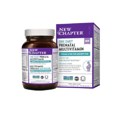 New Chapter One Daily Prenatal Multivitamin 90 Tablets