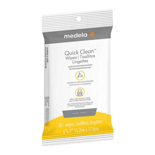 Medela Quick Clean Wipes 30 Count