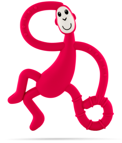 Matchstick Monkey Dancing Monkey-Rubine Red